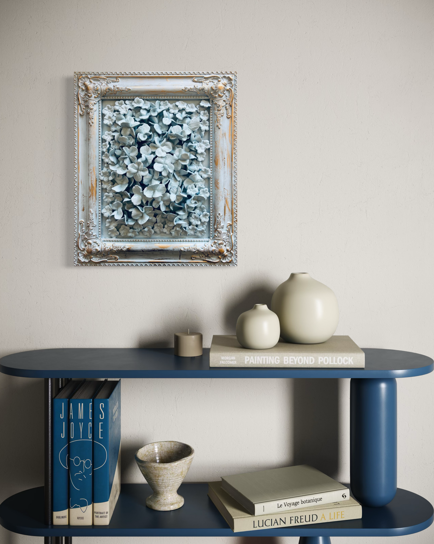 French Blue Hydrangeas