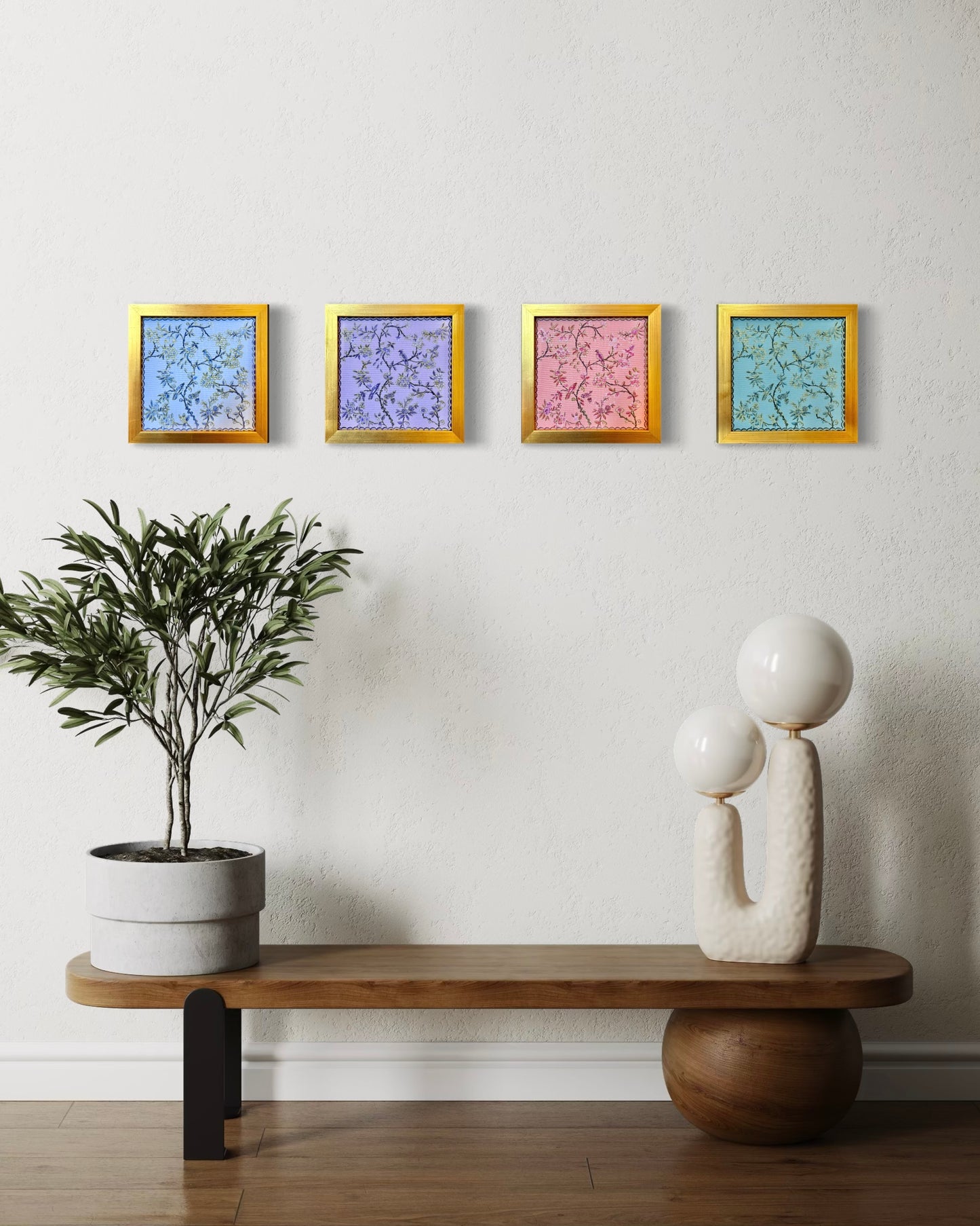 Chinoiserie-ish Framed Prints